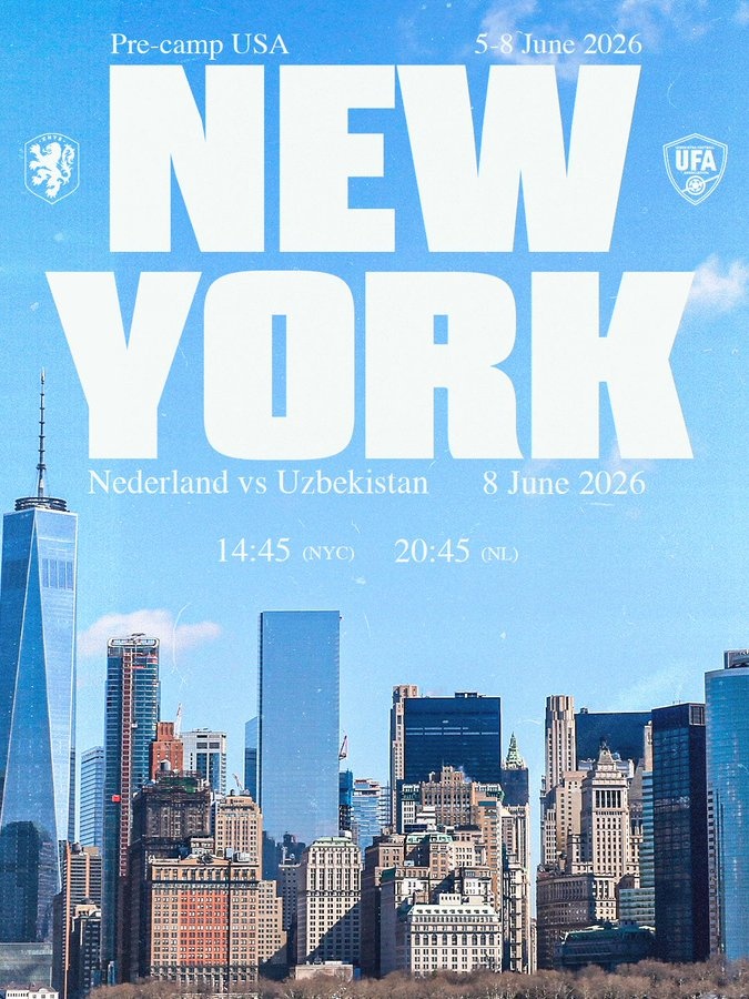 开云下载-官方：荷兰队将在6月9日与乌兹别克斯坦进行热身赛，比赛闭门进行